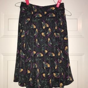 XS LulaRoe Madison Peacock Skirt